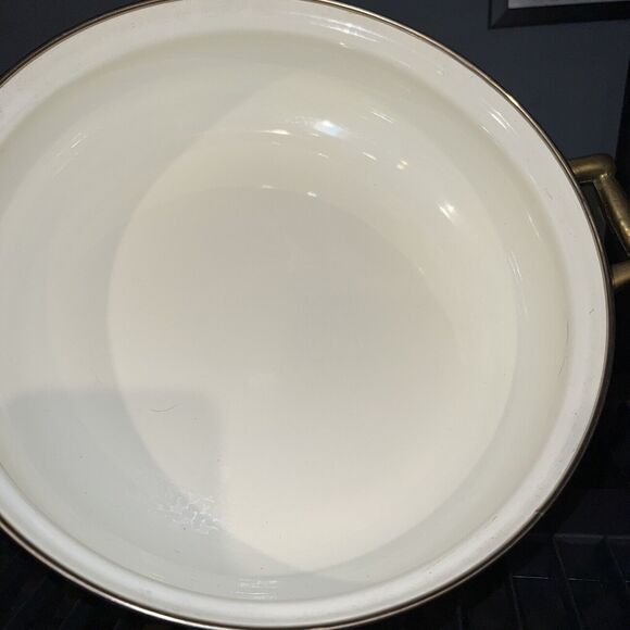 Tabletops Unlimited Vitroceramic cookware 3 Qt Enamel Stock Pot Dutch Oven Fruit - Picture 7 of 12